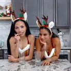 Bianca Bangs in 'Im Going To Ride You Like A Reindeer Stepbro - S30:E9'