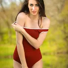 Courtney Martin in 'Outdoor Yoga'