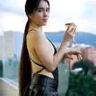 Karolin Gomez in 'Confident Pose'