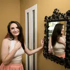 Luci Lovett in 'Florida Peach'