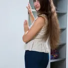 Mara Gri in 'Long Haired Beauty'