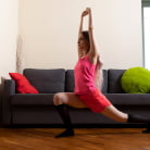 Nicolle in 'Fit For Fun'