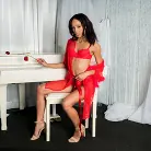 Alexis Tae in 'Red Rose'