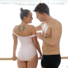 Blue Angel in 'Flexible Dancer Swallows Cum'