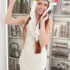 Foxy in 'Perky Tiny Tits'