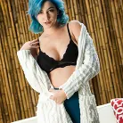 Skye Blue in 'New Comer'