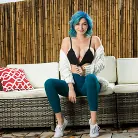 Skye Blue in 'New Comer'